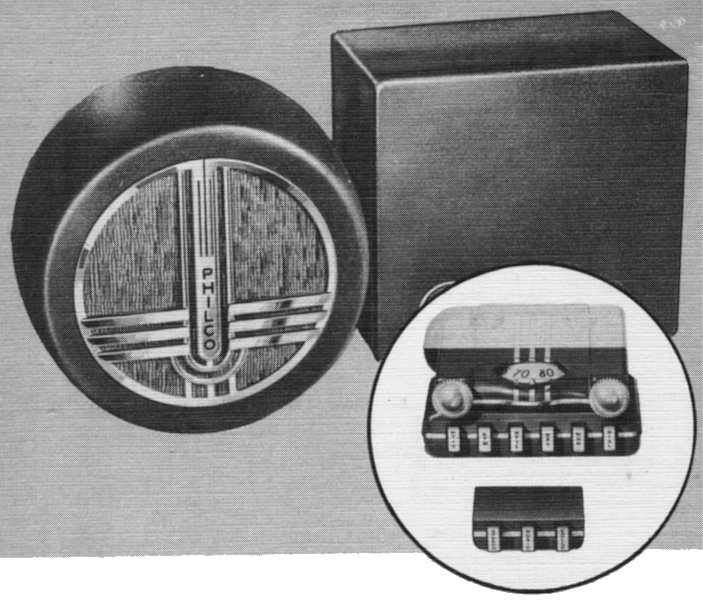 Philco Model 938KX, 1940